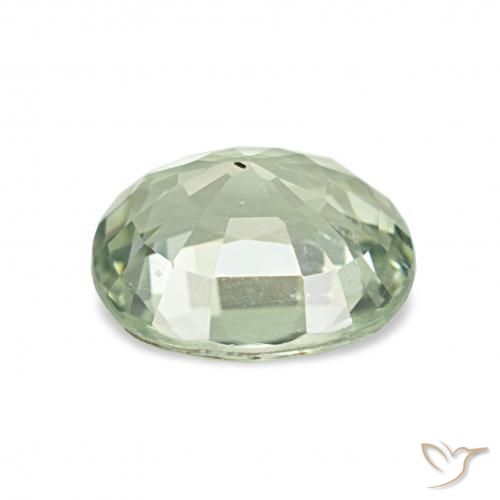 Turmalina Verde medio natural de 1.41 ct, Forma Cojín, VS