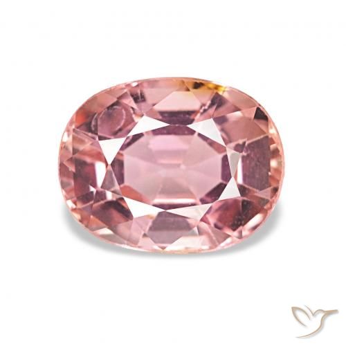 1.45ct Rosado Bubblegum Turmalina, Forma Cojín, VS