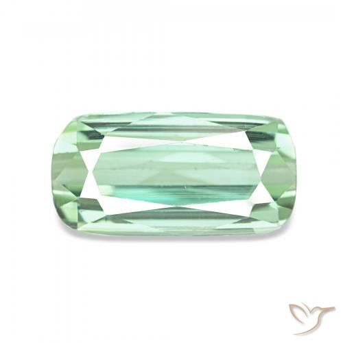 2.05ct Verde menta Turmalina, Forma Cojín, VS