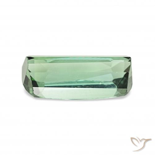 Turmalina Verde menta natural de 2.05 ct, Forma Cojín, VS