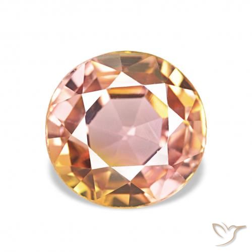 2.03ct Multicolor Turmalina, Redondo, VVS