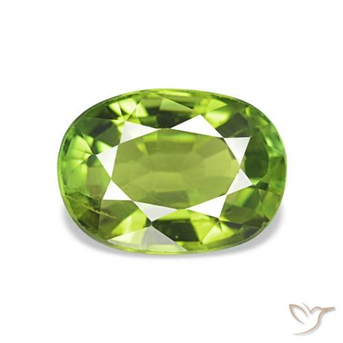 1.91ct Verde vivo Turmalina Piedras Preciosas, Forma Cojín, VS