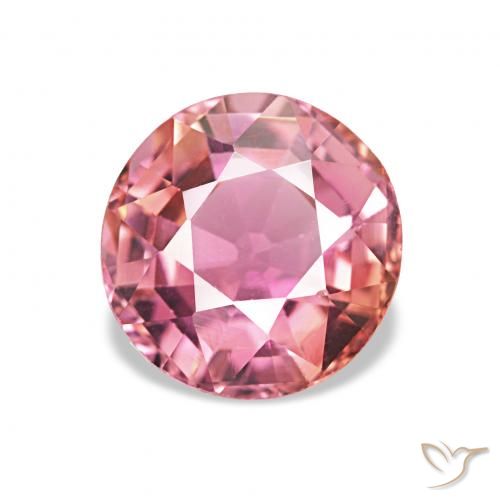 1.50ct Natural Tono rosado cálido Turmalina, Ovalada, VVS-VS, Photo A