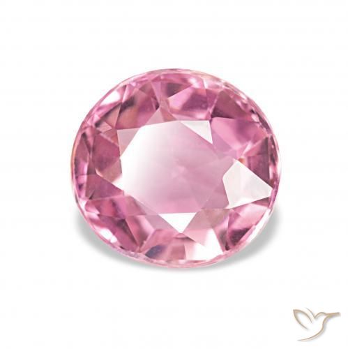 Turmalina Rosado medio natural de 1.16 ct, Ovalada, VVS