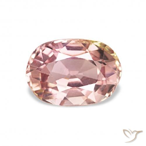 1.23ct Rosado claro Turmalina, Ovalada, VS