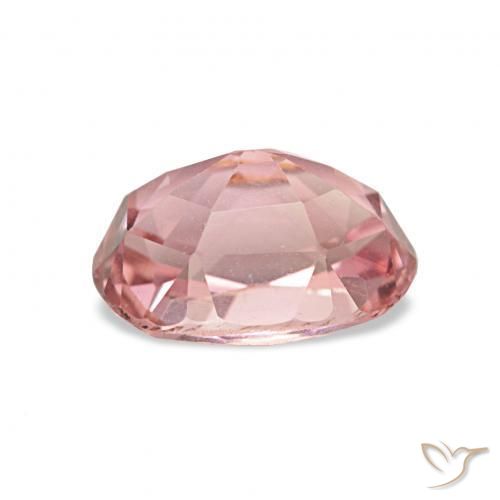 Turmalina Rosado claro natural de 1.23 ct, Ovalada, VS
