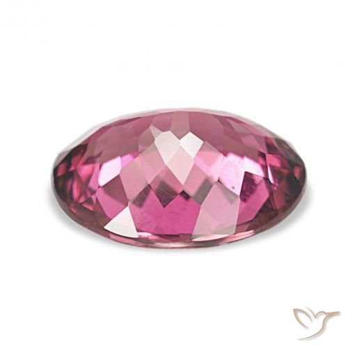 Turmalina Púrpura intenso natural de 2.01 ct, Ovalada, VVS-VS