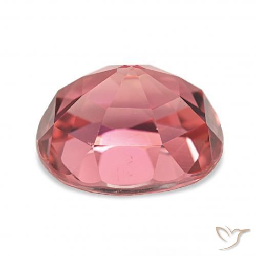 Turmalina Rosa oscuro natural de 6.31 ct, Forma Cojín, VVS