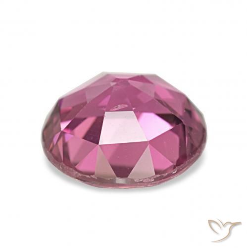 Turmalina Medium Dark-Pink natural de 1.93 ct, Corte Redondo, VVS-VS