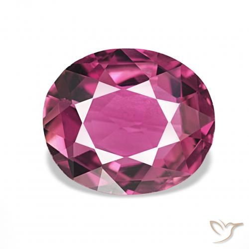 1.95ct Púrpura medio Turmalina, Ovalada, VVS
