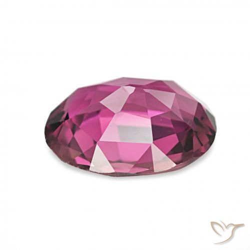Turmalina Púrpura medio natural de 1.95 ct, Ovalada, VVS