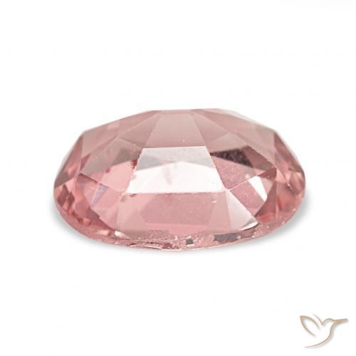 Turmalina Rosado medio natural de 1.82 ct, Ovalada, VS