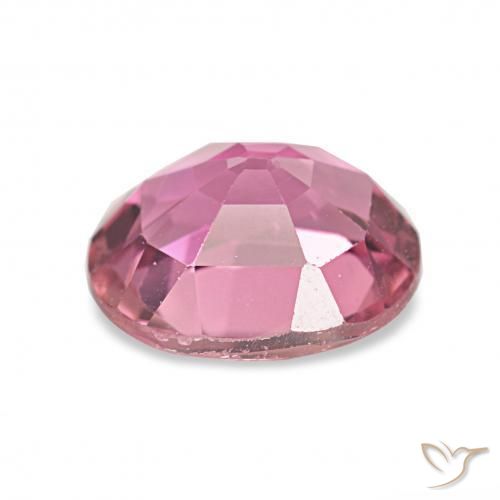 Turmalina Rosado intenso natural de 1.54 ct, Ovalada, VVS-VS