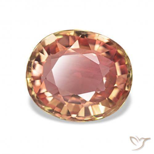 Turmalina Multicolor natural de 1.60 ct, Corte Óvalo, VVS
