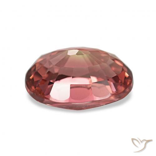 Turmalina Multicolor natural de 1.60 ct, Corte Óvalo, VVS