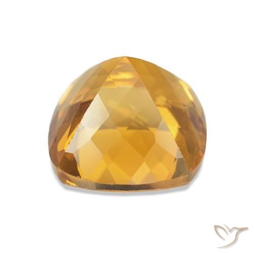 Turmalina Naranja medio natural de 2.46 ct, Corte Cojín, VVS-VS