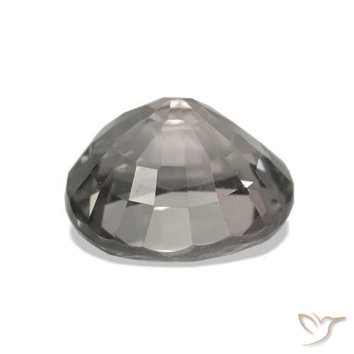 Turmalina Gris muy claro natural de 1.96 ct, Ovalada, VVS-VS