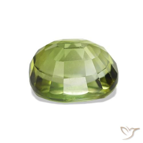 Turmalina Verde cálido natural de 1.81 ct, Ovalada, VS