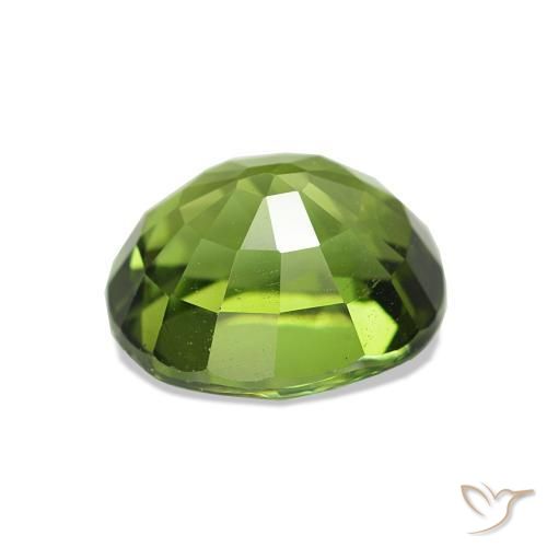 Turmalina Verde alga natural de 1.82 ct, Ovalada, VVS-VS