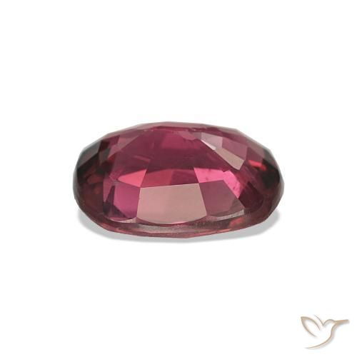 Turmalina Rojo frambuesa natural de 1.42 ct, Forma Cojín, VS