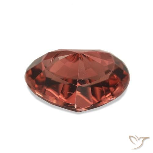 Turmalina Rojo medio natural de 2.37 ct, Corazón, VS-SI