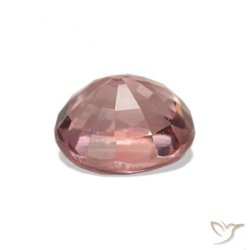 Turmalina Rosado medio natural de 1.37 ct, Corte Óvalo, VS