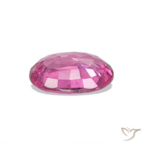 Turmalina Púrpura rosado natural de 1.05 ct, Ovalada, VS