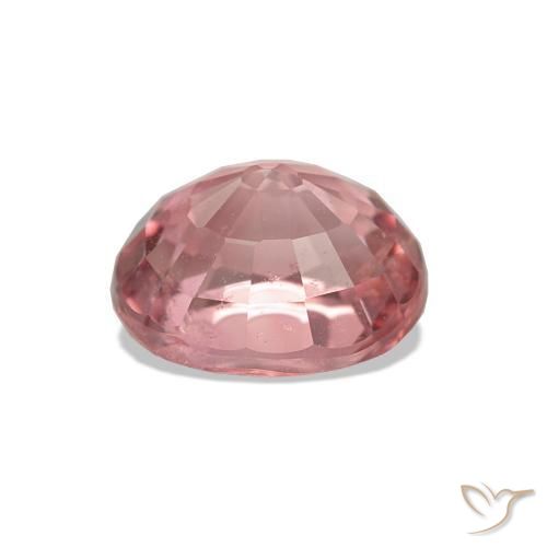 Turmalina Rosado medio natural de 1.59 ct, Ovalada, VS