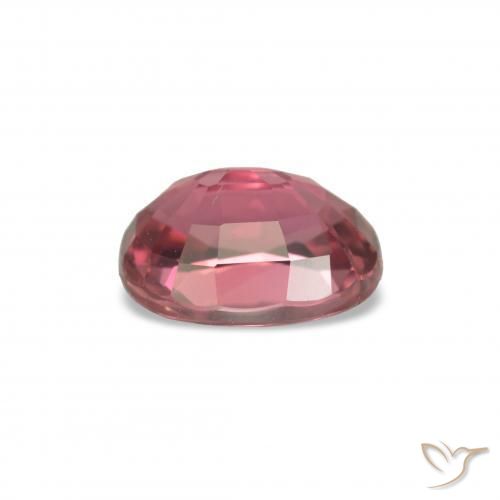 Turmalina Rosado rojizo natural de 1.52 ct, Corte Óvalo, VVS