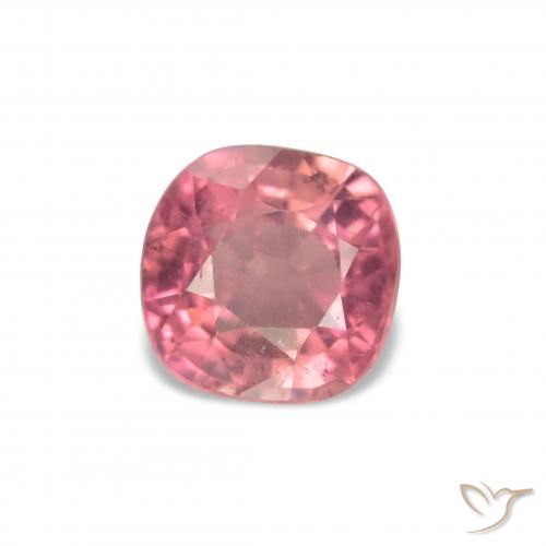 1.75ct Rosado claro Turmalina, Forma Cojín, VS-SI