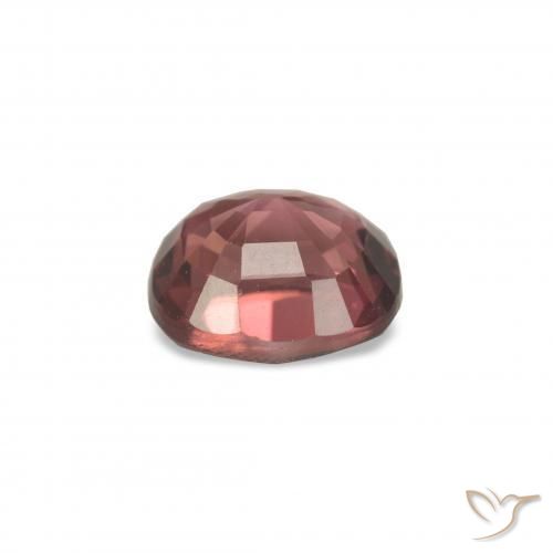 Turmalina Rojo rosado natural de 1.33 ct, Forma Cojín, VVS
