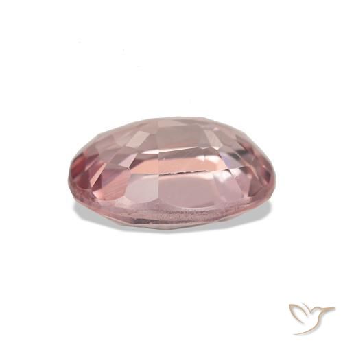 Turmalina Rosado medio natural de 1.70 ct, Corte Cojín, VS