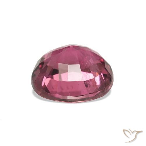 Turmalina Rojo medio natural de 1.52 ct, Ovalada, VS