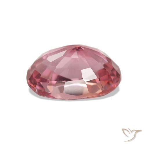 Turmalina Rosado naranja natural de 1.74 ct, Corte Cojín, VVS-VS