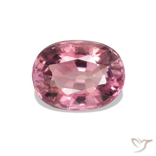 1.80ct Rosado intenso Turmalina, Ovalada, VS