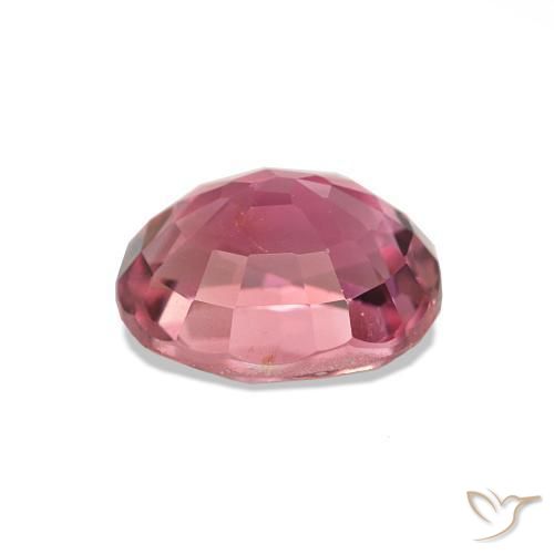 Turmalina Rosa oscuro natural de 1.62 ct, Corte Óvalo, VS