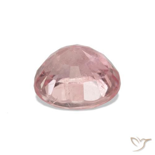 Turmalina Bubblegum rosado claro natural de 1.68 ct, Ovalada, VS-SI