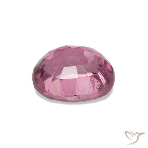 Turmalina Rosado intenso natural de 1.44 ct, Corte Cojín, VS-SI