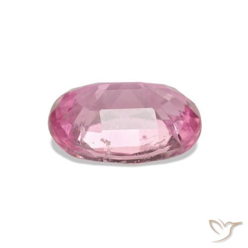 Turmalina Rosado Bubblegum natural de 1.37 ct, Corte Cojín, VS-SI