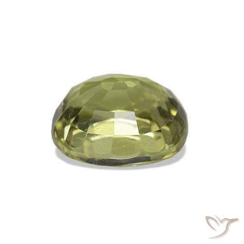 Turmalina Verde claro natural de 1.62 ct, Ovalada, VS