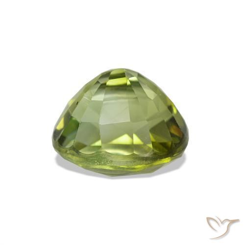 Turmalina Verde medio natural de 1.83 ct, Corte Óvalo, VS