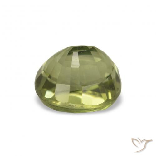 Turmalina Verde Oliva natural de 1.53 ct, Corte Óvalo, VS