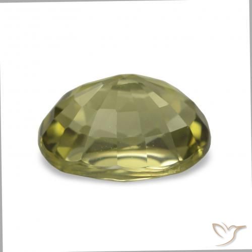 Turmalina Verde claro natural de 1.87 ct, Corte Óvalo, VVS