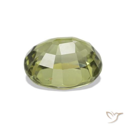 Turmalina Verde bosque claro natural de 1.66 ct, Corte Óvalo, VS
