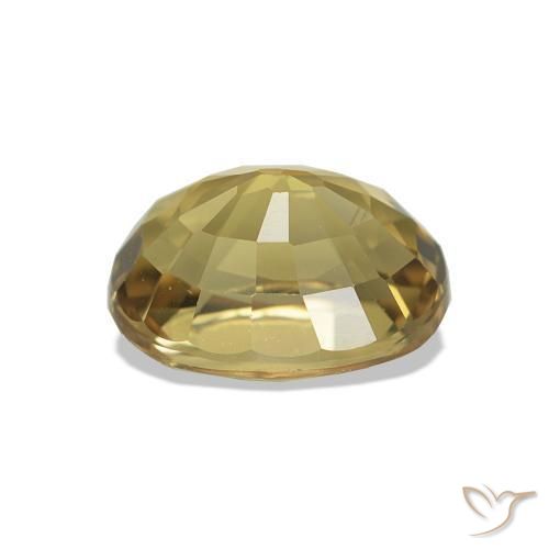 Turmalina Oro natural de 1.50 ct, Ovalada, VVS