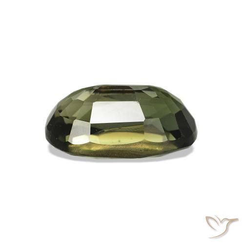 Turmalina Verde bosque claro natural de 1.46 ct, Ovalada, VS