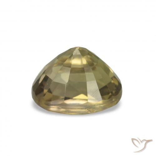 Turmalina Verde claro natural de 1.74 ct, Corte Óvalo, VS