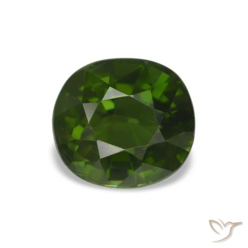 1.82ct Verde terroso Turmalina, Ovalada, VVS-VS