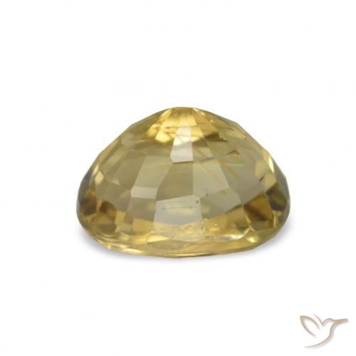 Turmalina Oro natural de 1.62 ct, Corte Óvalo, VVS-VS