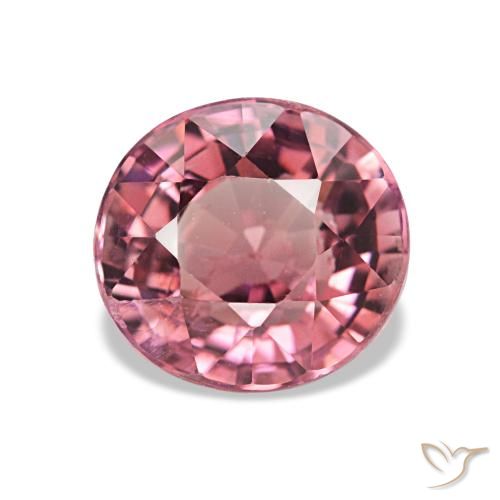 Turmalina rosa de 1,51 ct, ovalado, VS